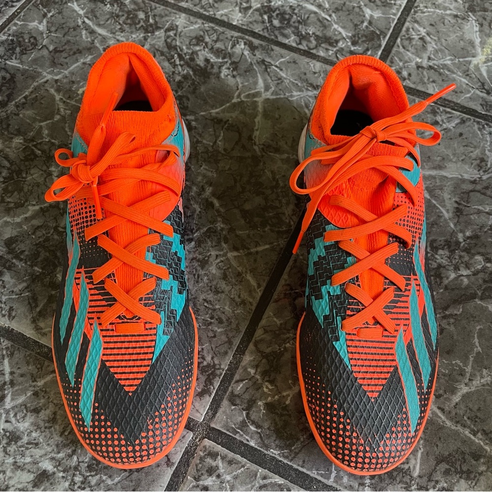 adidas Men's Athletic Shoes - Orange and Teal
